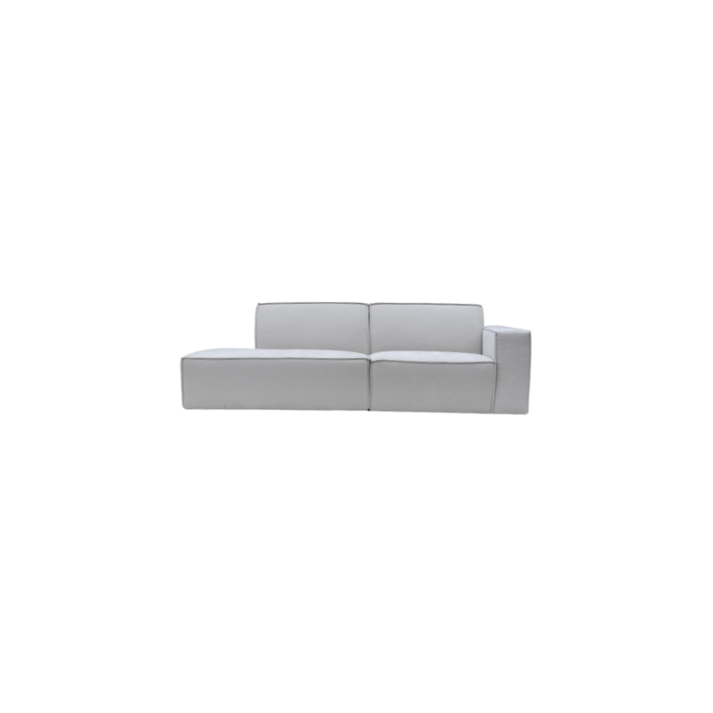 sofa avec pouf droit